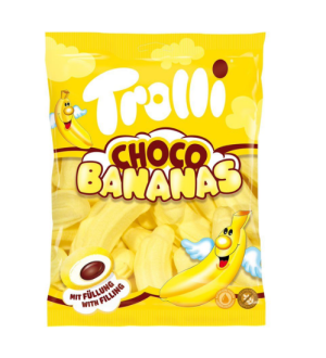 טרולי - מרשמלו בננה במילוי קקאו 150g