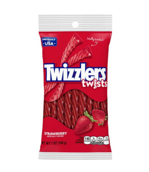 TWIZZLERS הרשי טוויזלרס תות ארוכים 198g