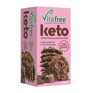 Vita Free – עוגיות שוקולד צ'יפס ללא סוכר 160g