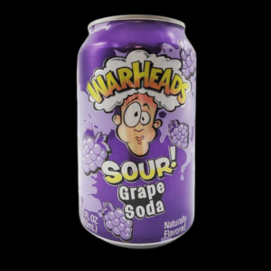 Warheads – משקה חמוץ מוגז בטעם ענבים 355ml