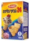 גביעי גלידה - כוסיות 24 יחי' 120g
