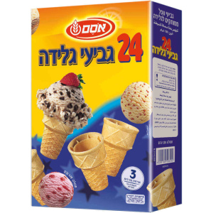 גביעי גלידה - כוסיות 24 יחי' 120g