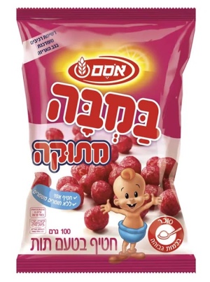 במבה אדומה מתוקה 100g