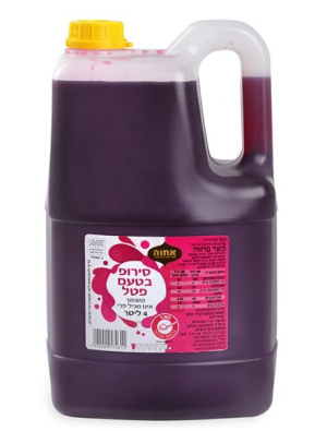 תרכיז ברד פטל 4 ליטר