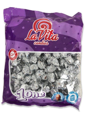 La Vita סוכריות ג'לי בטעמי פירות (כסוף) 1 ק