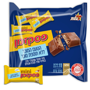חטיפי עלית פסק זמן ללא תוספת סוכר 220g