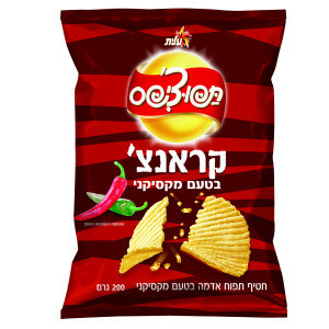 תפוצ'יפס בטעם קראנצ' מקסיקני 200g