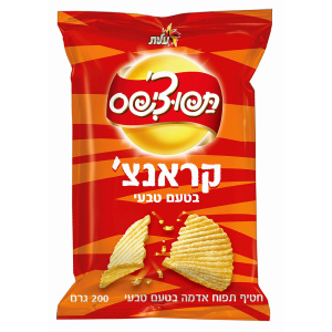 תפוצ'יפס בטעם קראנצ' טבעי 50g