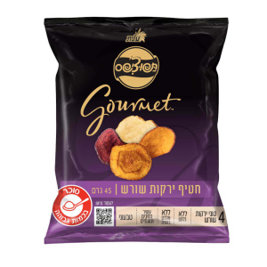 גורמה- חטיף ירקות שורש 45g