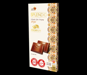 ספלנדיד שוקולד חלב מקורמל 100g