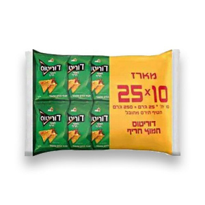 Doritos – מארז חמוץ חריף 10 יחידות 250g