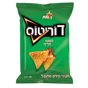 דוריטוס בטעם חמוץ חריף 185g