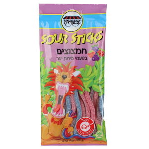 פשקס sour sticks חמצוצים פירות יער 100g