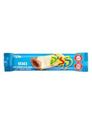 קליק נוגט מצופה שוקולד לבן 35g
