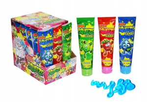 סקוויד קנדי חמוץ - ממתק חמוץ בטעם תות 60g