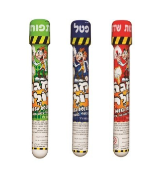 מגה רולר בטעמי פירות 100ml יחידה
