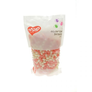מארז סוכריות ג'לי - ורוד לבן - 1 ק