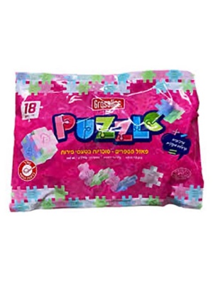 סוכריות פאזל מספרים בריקס בטעמי פירות - 216g