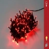 שרשרת 50 לדים IP44 תאורה אדומה + בורר 8 מצבים 5M כבל מוביל 24P