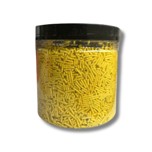 סוכריות לקישוט עוגה – צהוב 240g