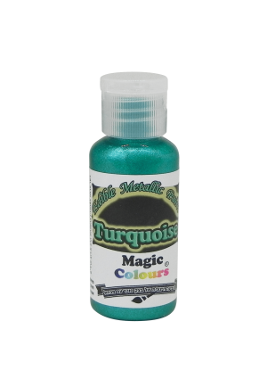 מטאלי – צבע מאכל טורקיז