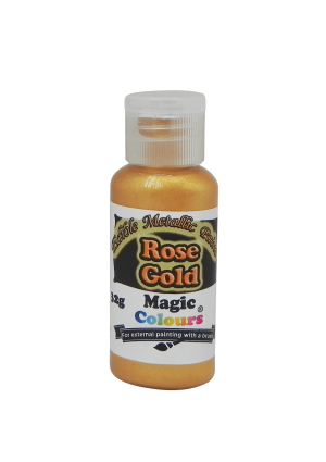 מטאלי – צבע מאכל זהב ורוד