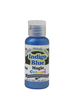 מטאלי – צבע מאכל כחול אינדיגו