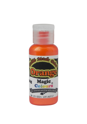 מטאלי – צבע מאכל כתום