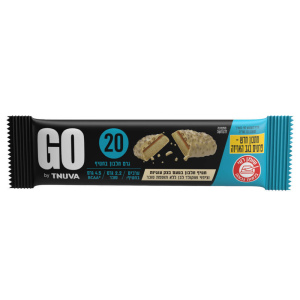 GO - חטיף חלבון בטעם בצק עוגיות- 60g