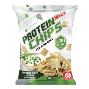 צ'יפס חטיף חלבון בטעם שנת ובצל 72g