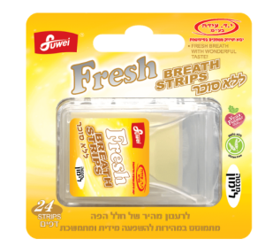 Fresh פרש - דפים בטעם לימון ומנטה