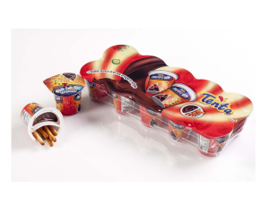 מקלות גרסיני ביסקוויט בטעם שוקולד - יחידה