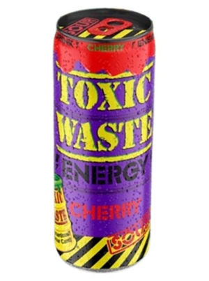 Toxic Waste – משקה אנרגיה בטעם דובדבן 500ml
