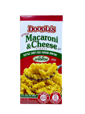 פסטה דודלס- Mac&Cheese מסולסלים  156g