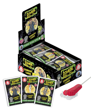 לקקן רגל זומבי האלווין בטעם תות שדה 840g