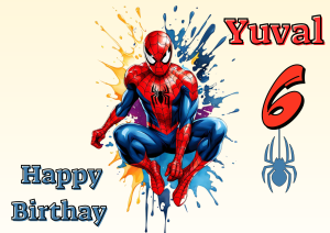 דף סוכר - ספיידרמן - Spiderman