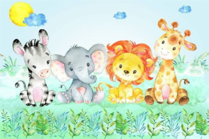 דף סוכר - חיות