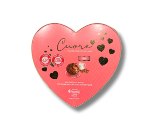 בונ' לב - פרלינים שוקולד חלב במילוי קרם חלבי  140G