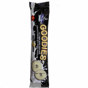 Goodies – עוגיות טבעות מצופות שוקולד לבן 150g