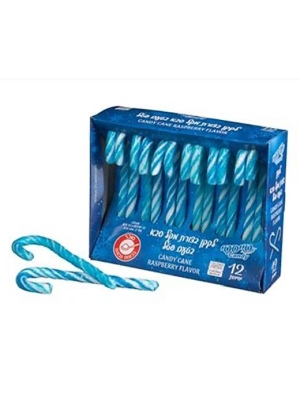 טייסטי לקקני מקל סבא כחול לבן  12 יחידות