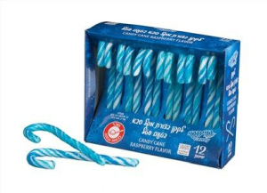 טייסטי לקקני מקל סבא כחול לבן  12 יחידות