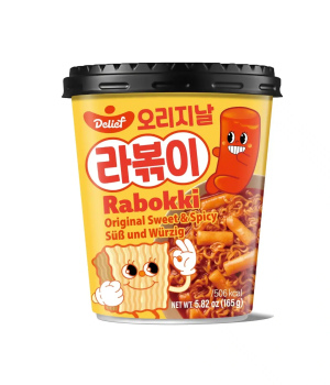 ראמן איטריות ועוגיות אורז בטעם מתוק חריף 165g