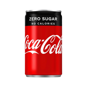 Coca-Cola - קולה זירו מגש מיני פחיות 12 יחידות