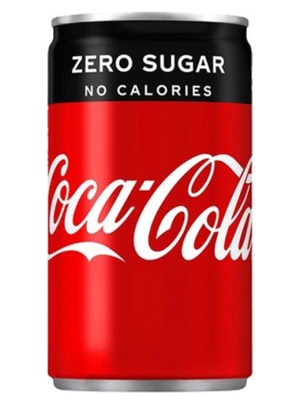 Coca-Cola - קולה זירו מגש מיני פחיות 12 יחידות