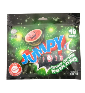 Jumpy - מארז סוכריות קופצות בטעם אבטיח 50g