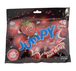 Jumpy - מארז סוכריות קופצות בטעם תות 50g