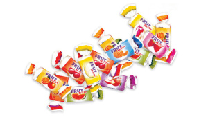 סוכריות טופי בטעמי פירות - Pallas Toffees 1 kg