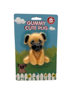 GUMMY CUTE PUG - כלבלב פאג גומי 120g