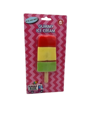 GUMMY ICE CREAM - ארטיק גומי צבעוני 120g