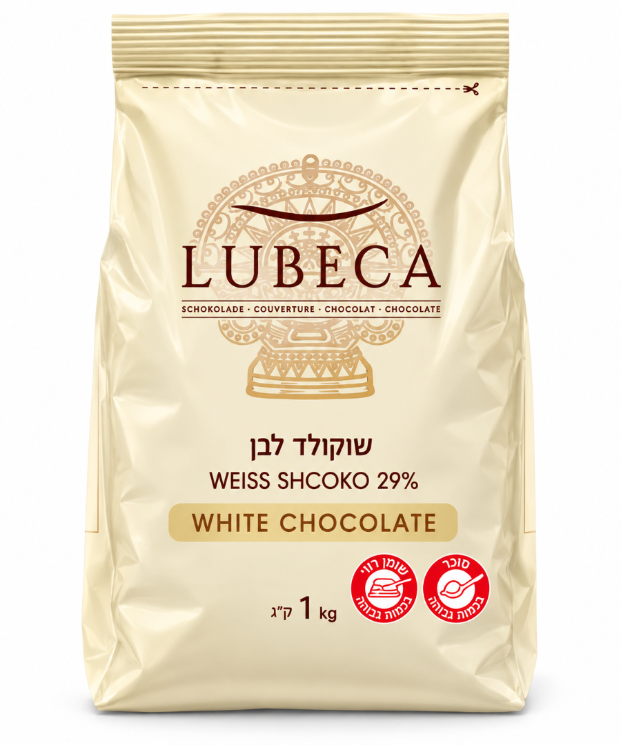 לובקה שוקולד לאפיה לבן 29%